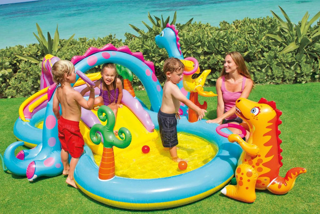11ft x 7.5ft x 44in Inflatable Kiddie Swimming Pool N474450