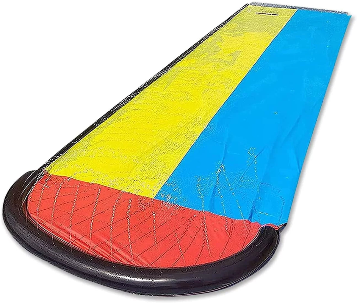 15.5Ft Inflatable Lawn Water Slide and Crash Pad A5521