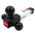 Black Steel Tri-Ball Trailer Hitch Mount H88052