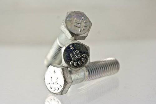 1/4-28 x 3 3/4 Grade 5 Hex Cap Screw Zinc Plated (50) F80106