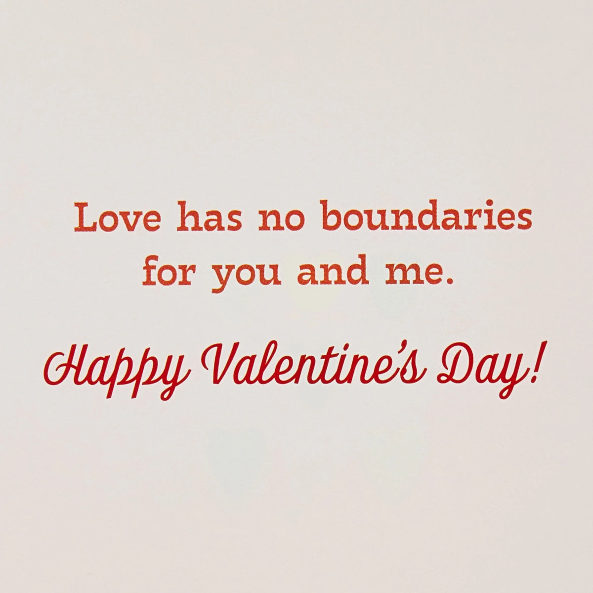 Valentine's Day Greeting Card, Multi-Color, 1 Count E258228