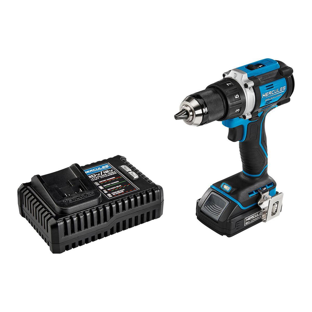 20V Brushless Cordless 1/2 in. Drill/Driver Kit with Battery and Charger L44578