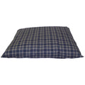 Large Blue Plaid Indoor/Outdoor Pet Bed H299310