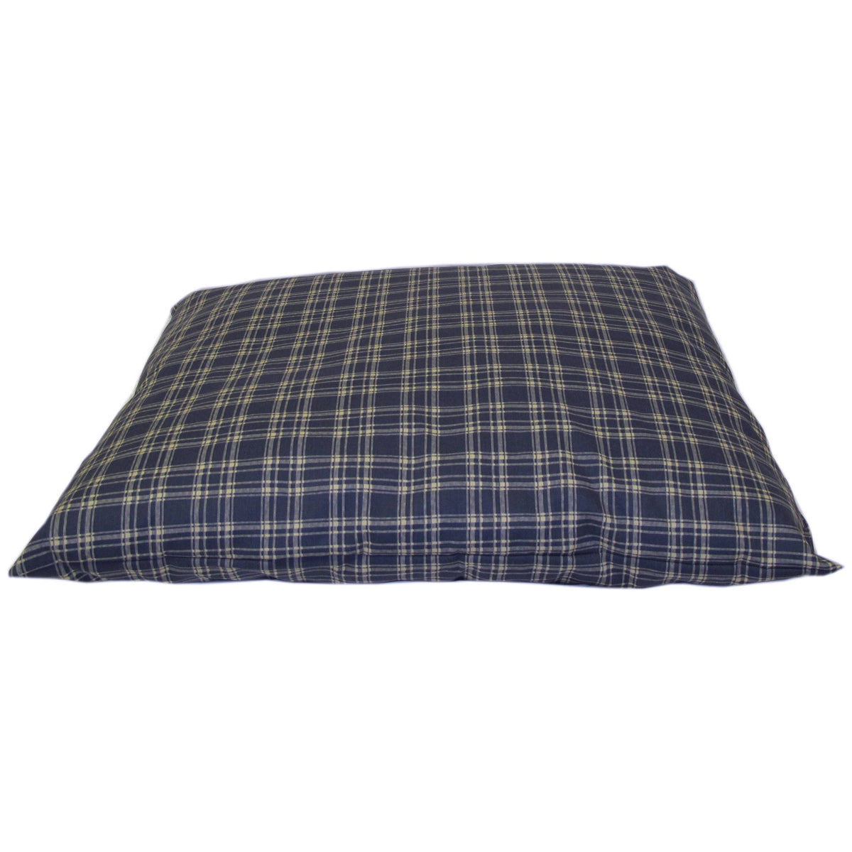 Large Blue Plaid Indoor/Outdoor Pet Bed H299310