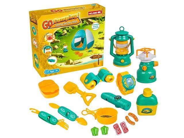 Kids Camping Set with Tent 24pcs E388895