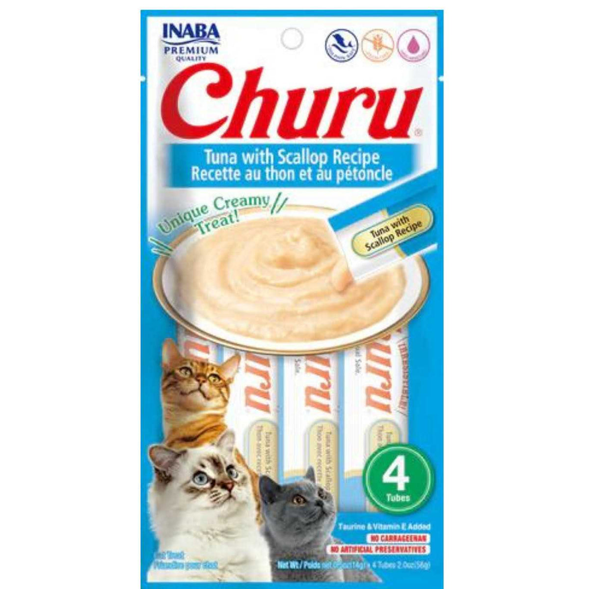 Grain-Free Tuna with Scallop Puree Cat Treat C38859