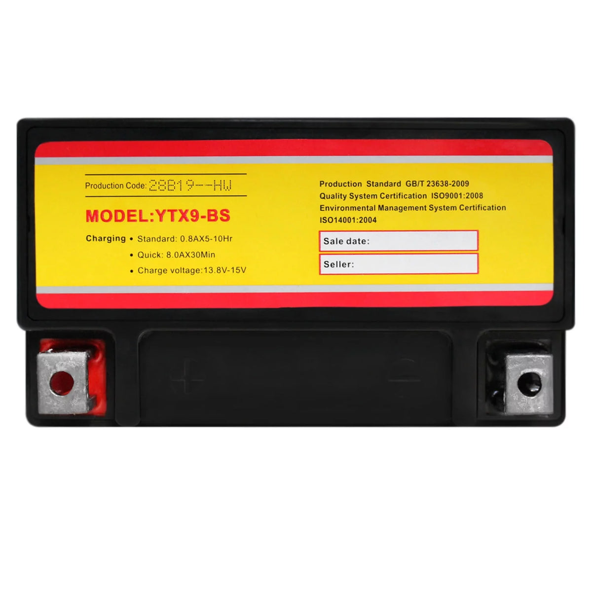 YTX9-BS Replacement Battery E975624