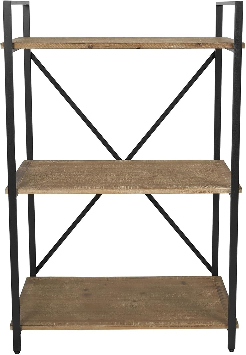 Solid Wood 3 Tier Small Bookshelf Storage Rack I4080