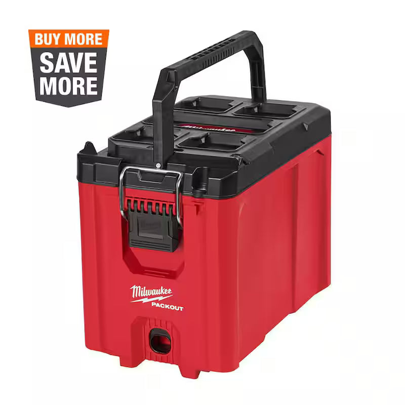 10 in. Compact Portable Tool Box with Adjustable Dividers Y97944
