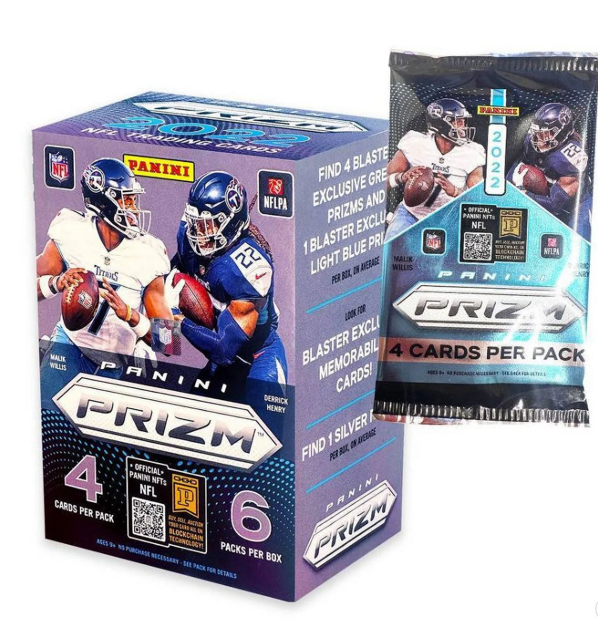 NFL Football Trading Card Blaster Box Z524