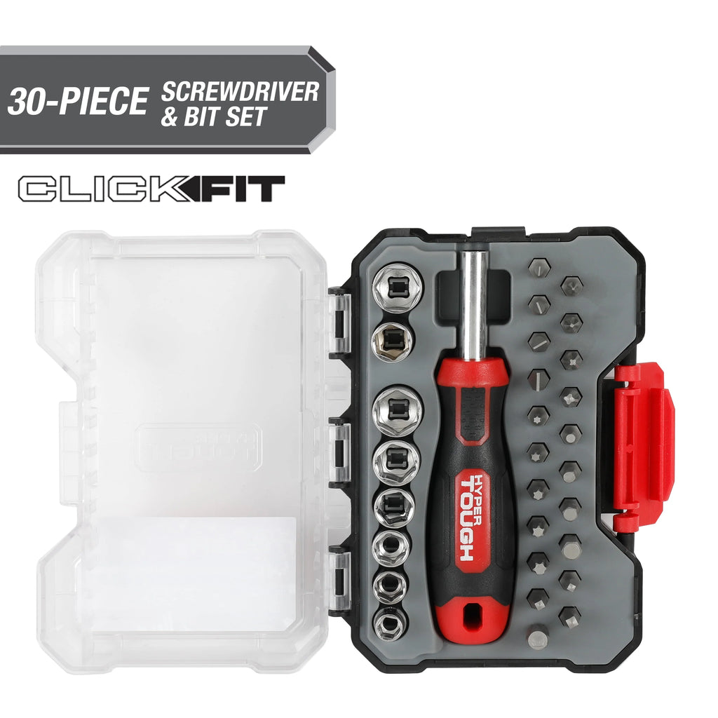 30 Piece Screwdriver and Bit Set U345