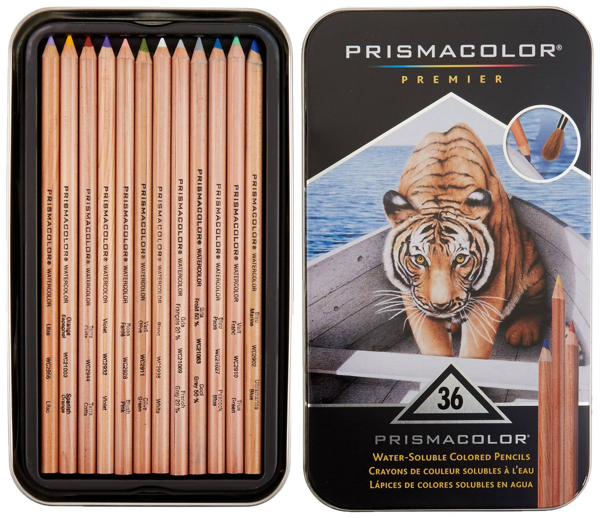 36 Watercolor Pencil Set I725