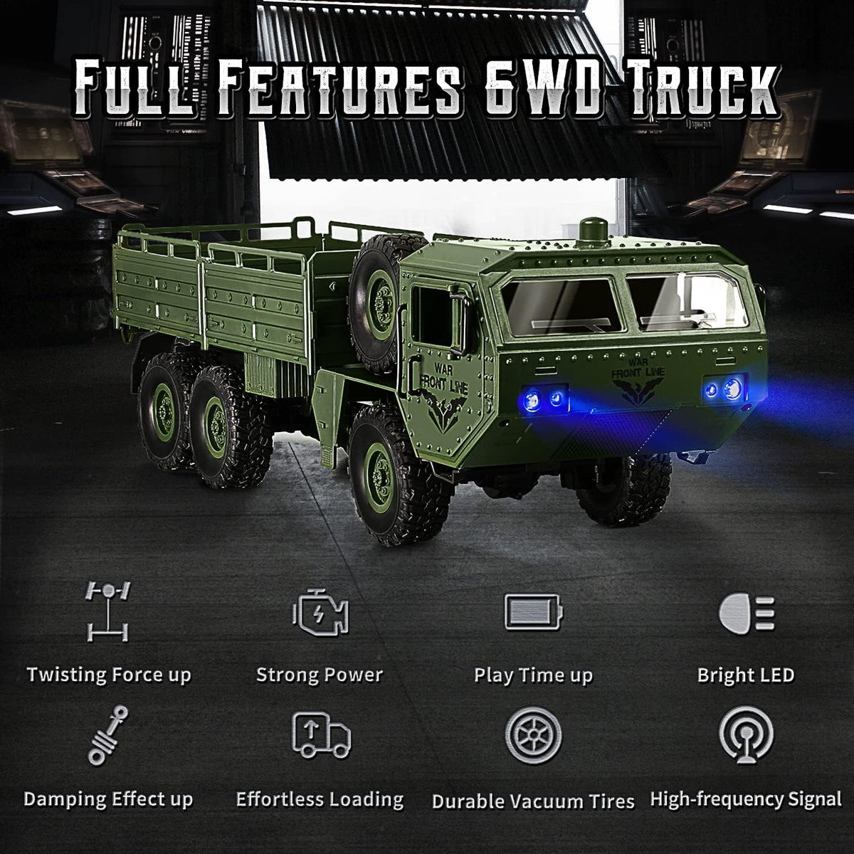Remote Control 6WD Off-Road Truck B72305