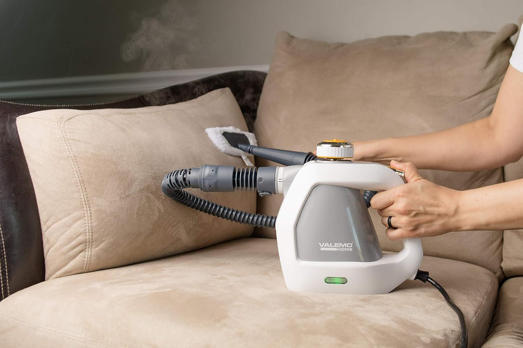 Handheld Steam Cleaner and Multipurpose Steamer White D738