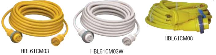 30A 125V Shore Power Cable Sets C476