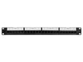 Cat6 1U Patch Panel with 24 Ports X265772