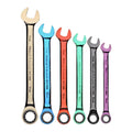 Ratcheting Combination Wrench Set, 6-Piece Z390