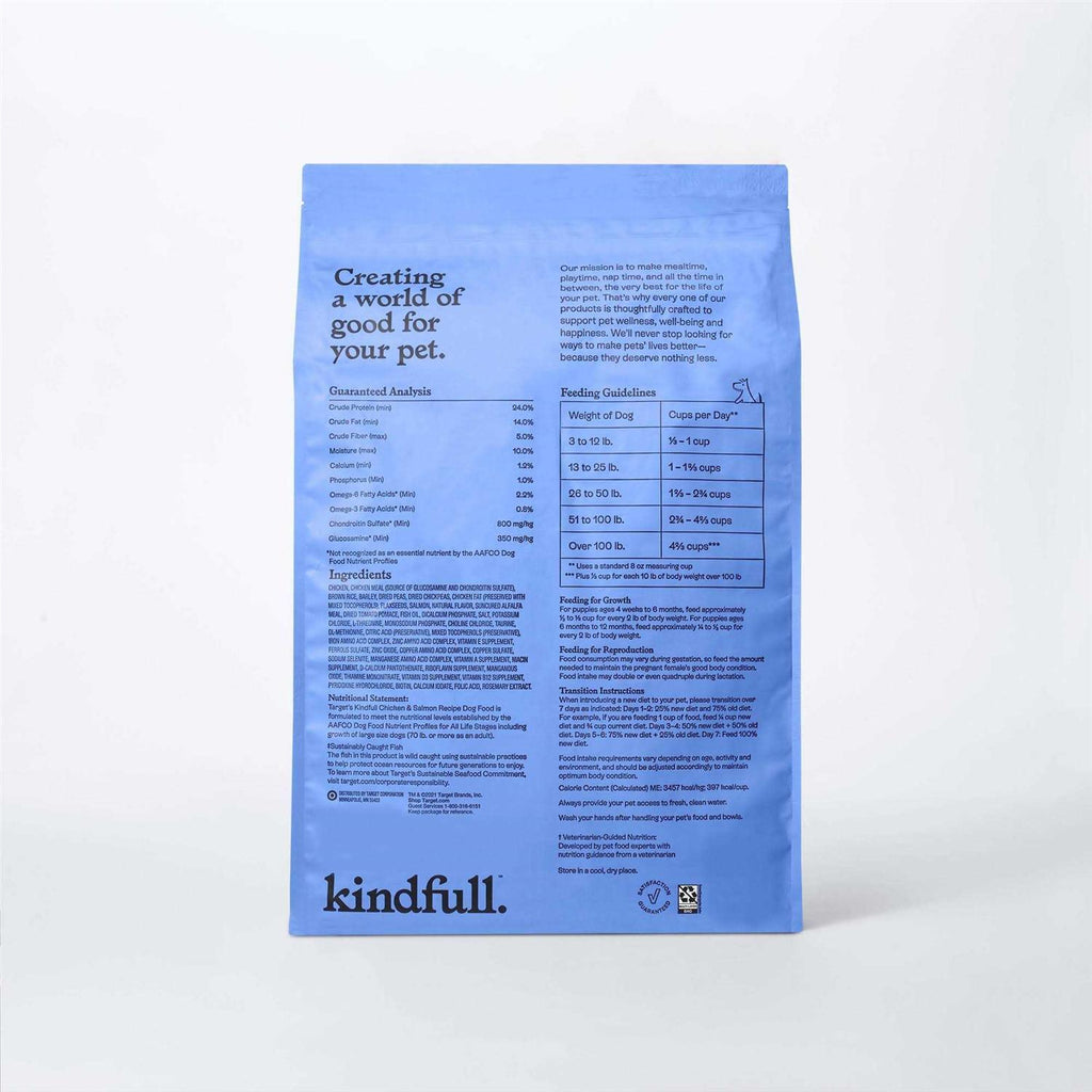 Chicken and Salmon Recipe Dry Dog Food V186