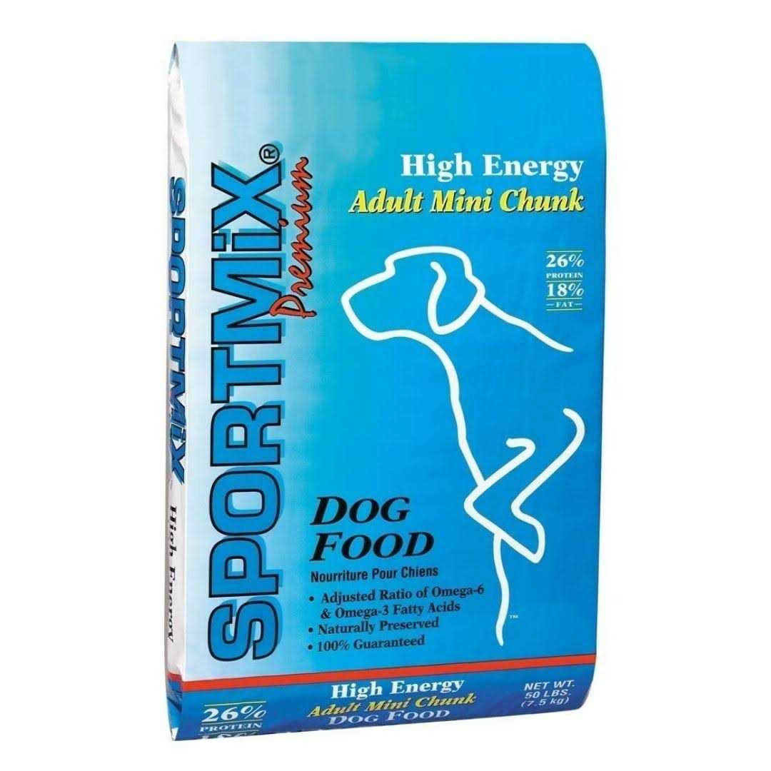 High Energy Adult Mini Chunk Dry Dog Food X722438