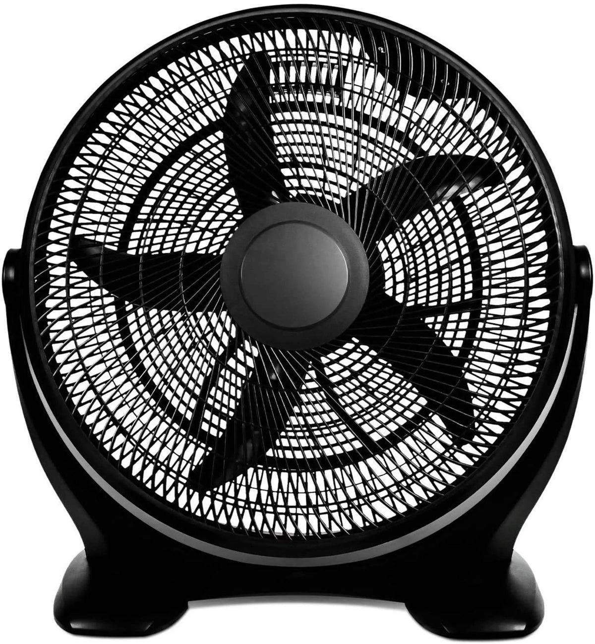 14 Inch 3-Speed Plastic Floor Fan, Black L933