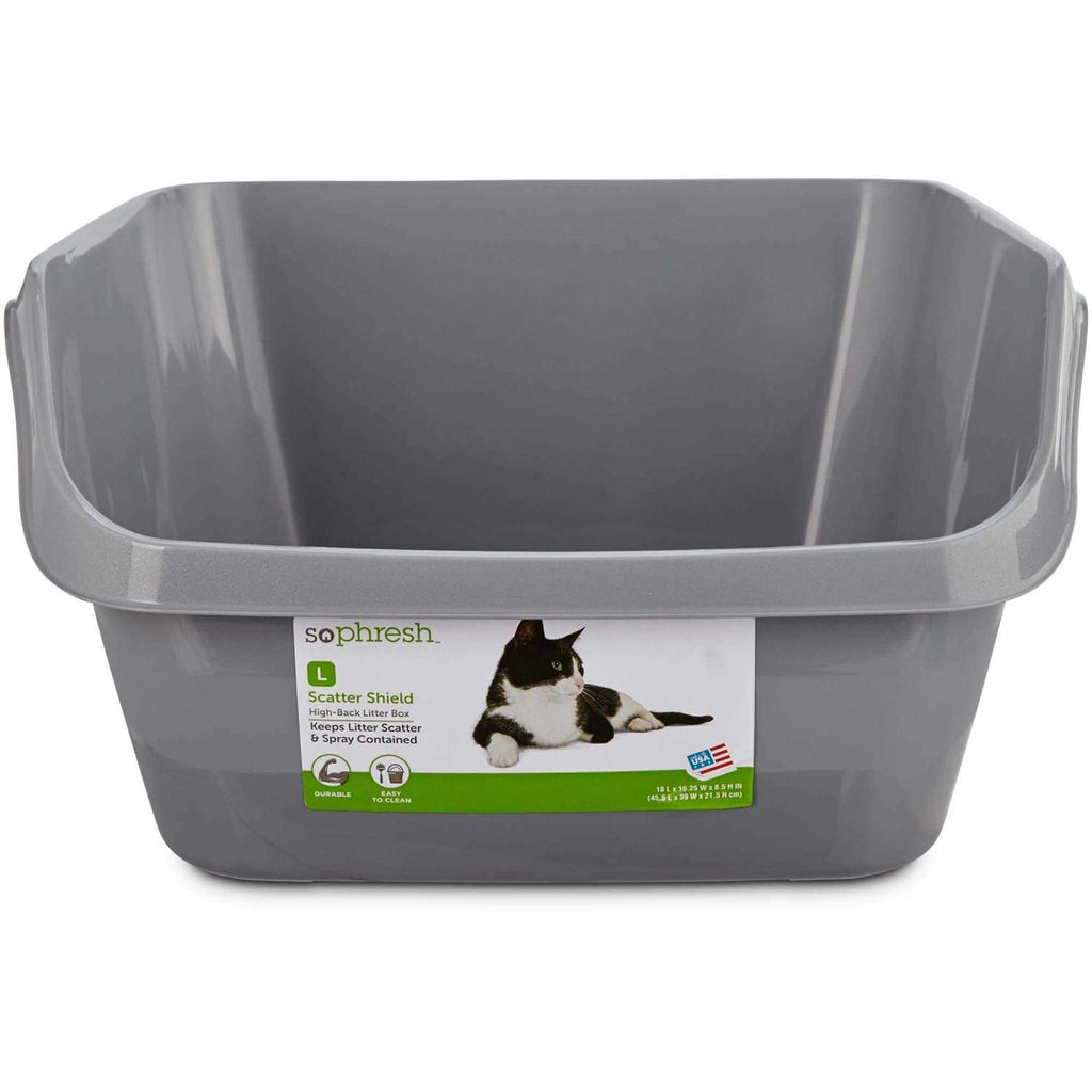 High-Back Litter Box K1175