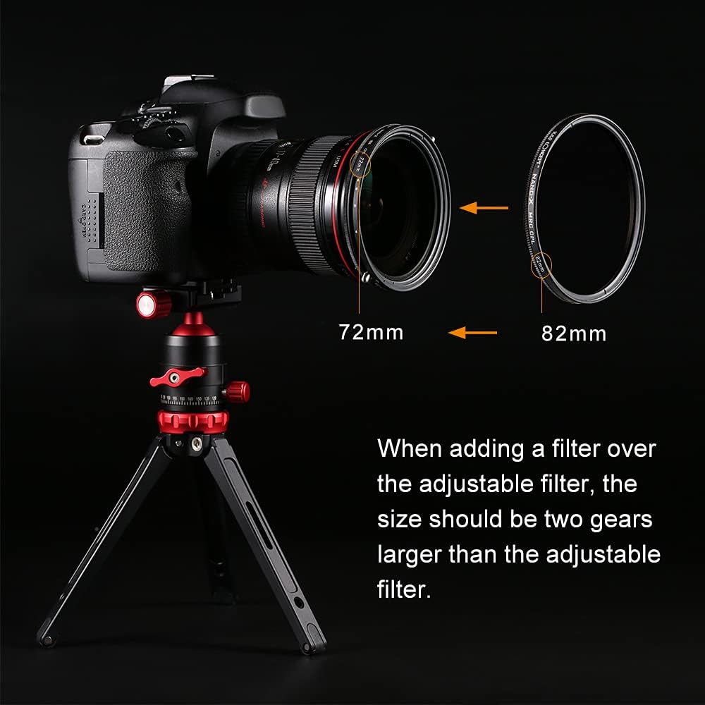 52mm Variable ND and CPL Filter 2 in 1 V456150
