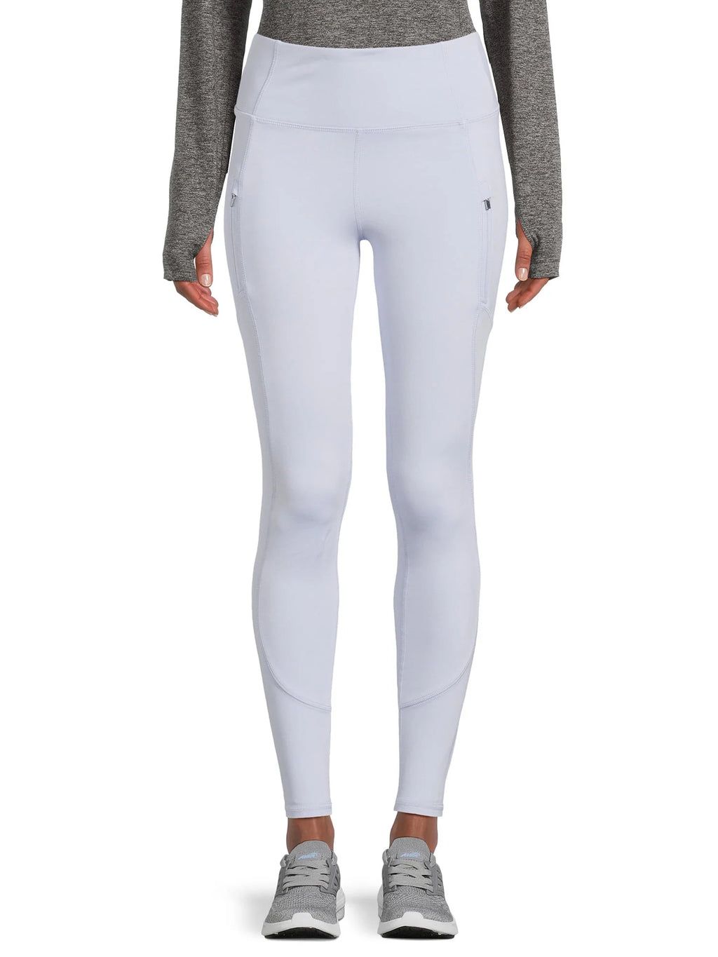 Brushed Leggings with Zipper Pockets S71358