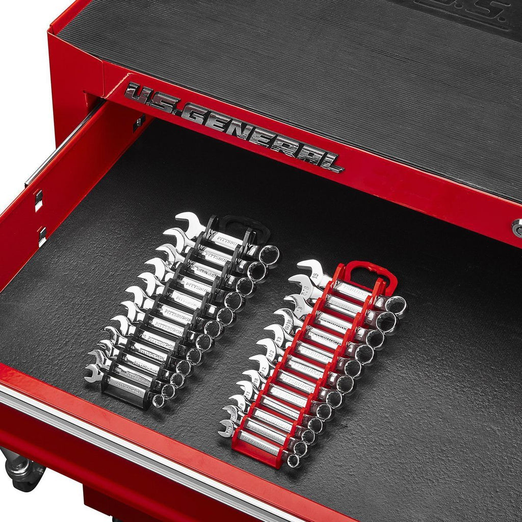 12 Slot Stubby Wrench Organizer, 2 Piece I504802