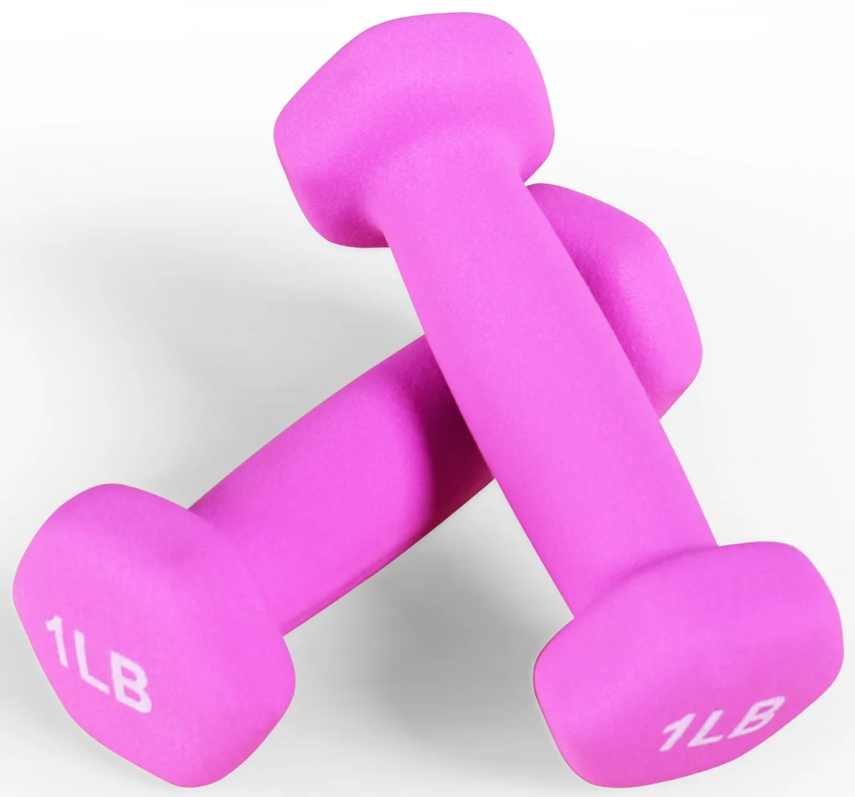 1 lbs Pair Vinyl Coated Dumbbells Z7755