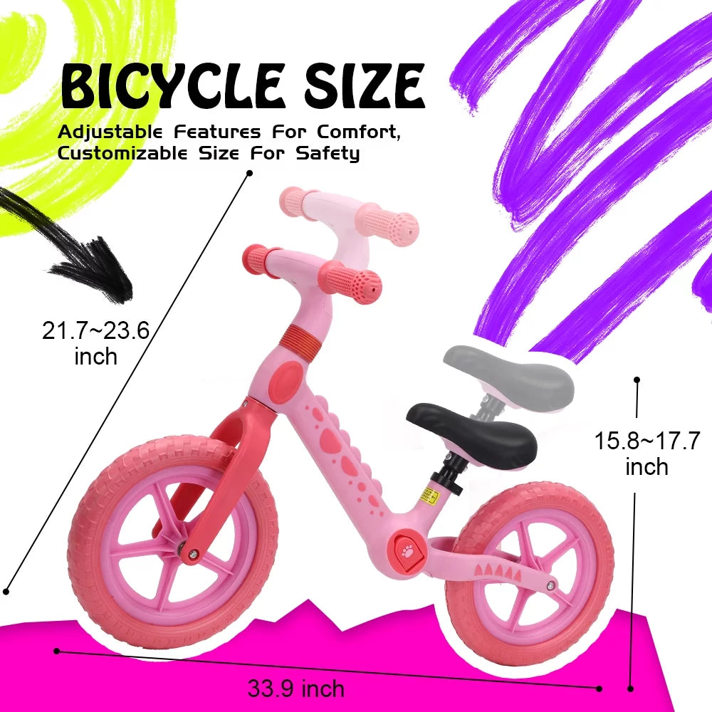 Blue No Pedal Kids Balance Bike P8987