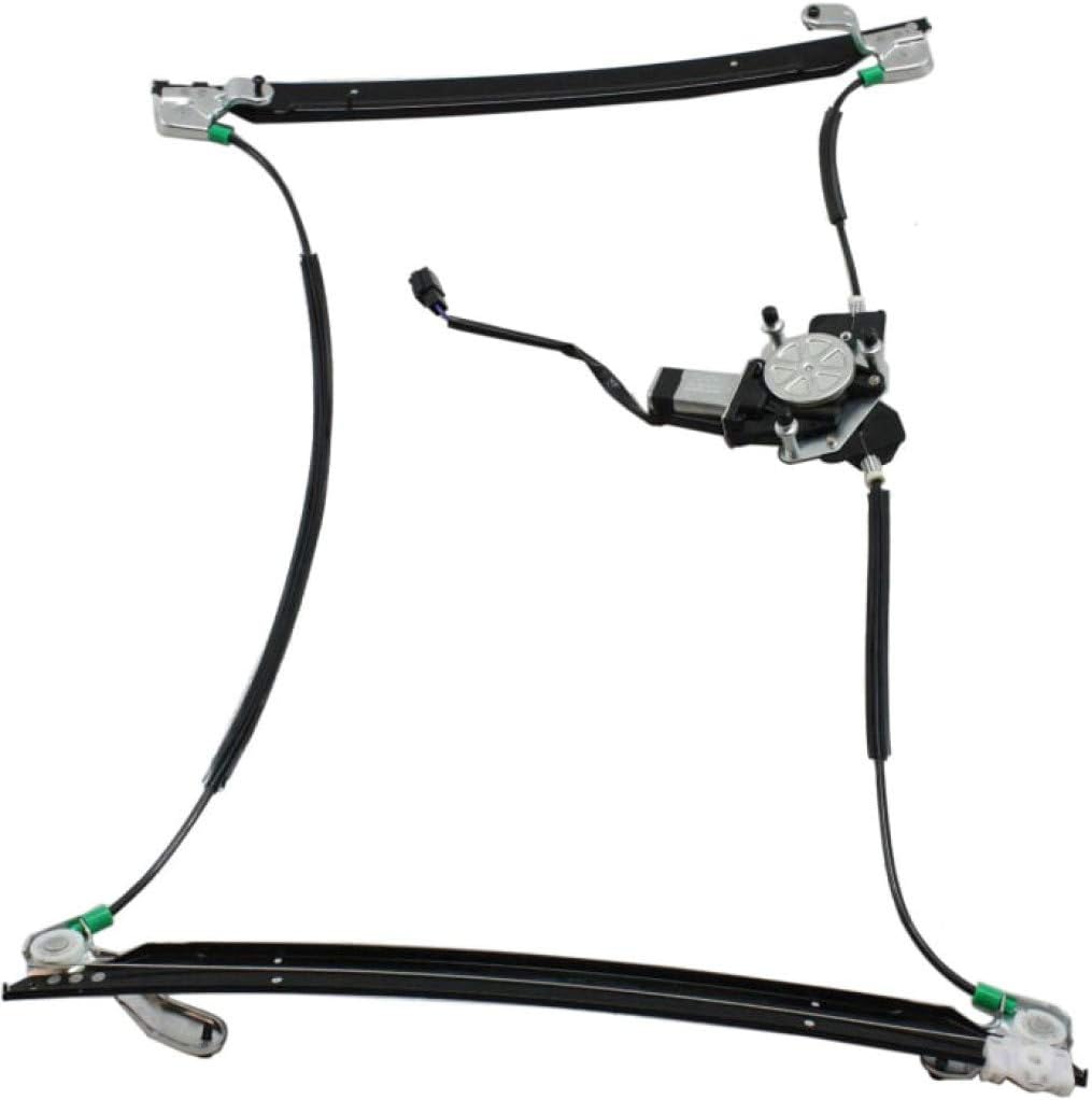 Front Window Regulator with Motor Driver Side K1038