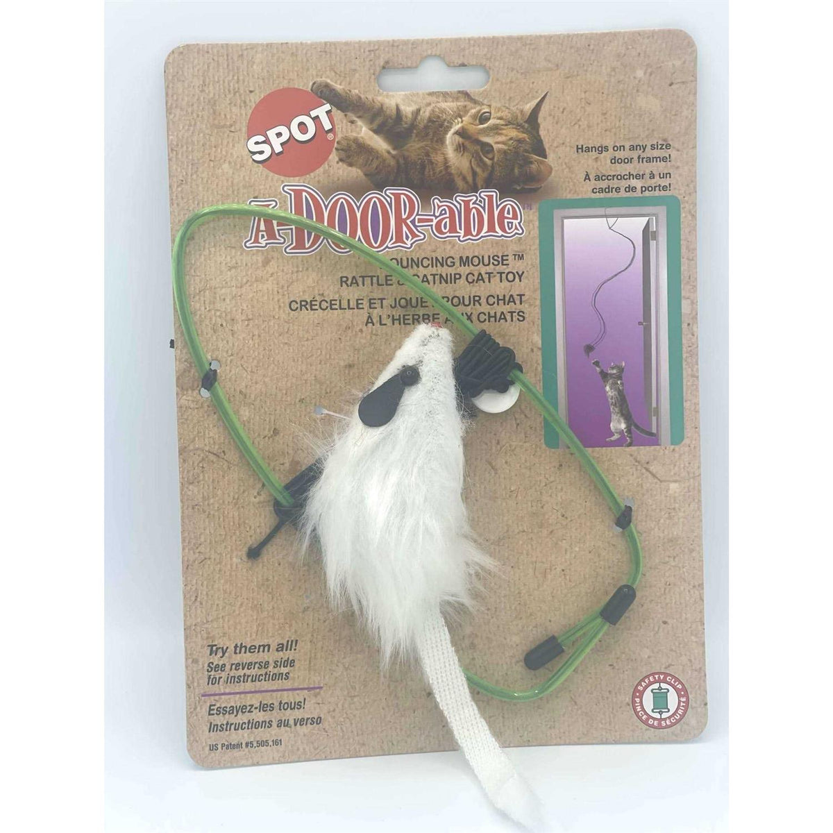 Bouncing Mouse Cat Toy A87359
