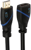 60ft High Speed HDMI Cable Male to Male with Ethernet Black Pack of 2 Q3646