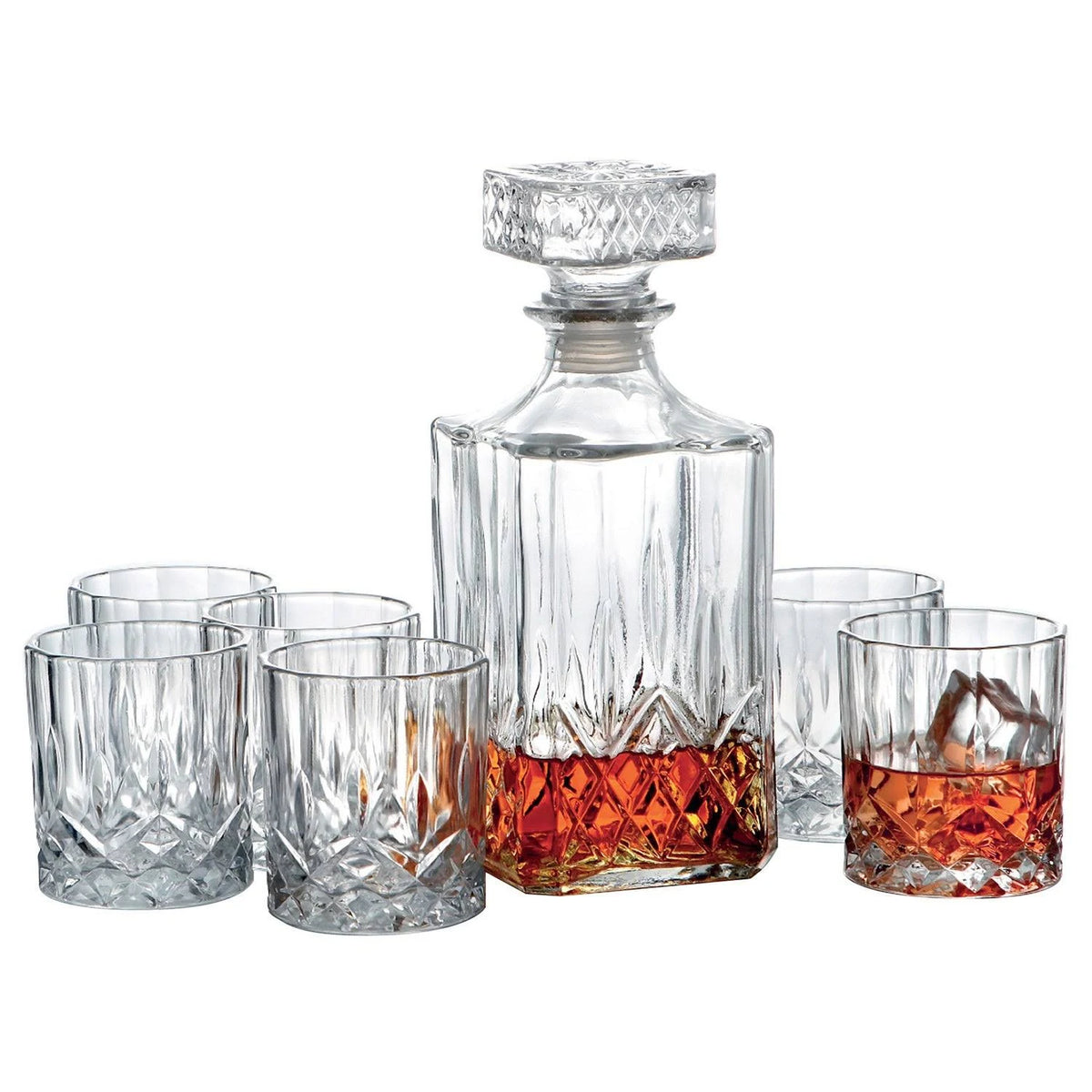 7-Piece Beverage Decanter Set W326933
