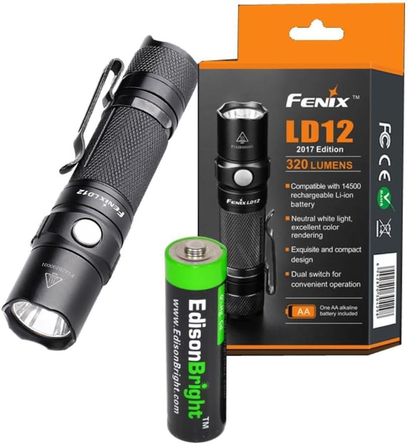 320 Lumen LED Tactical Flashlight K2049