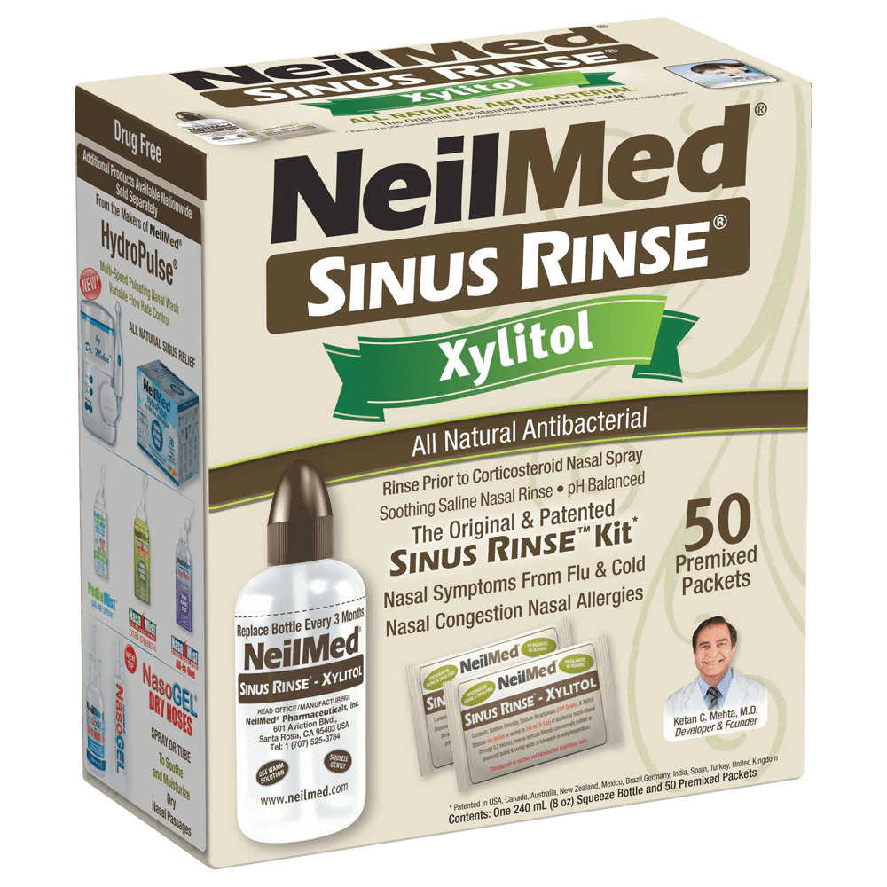 Sinus Rinse Kit with Xylitol, 50 count J47813