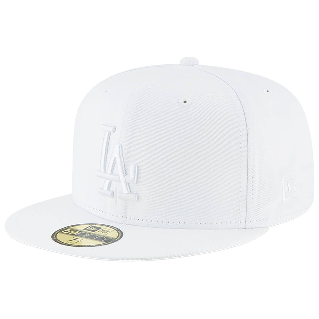 White Fitted Hat Q79659