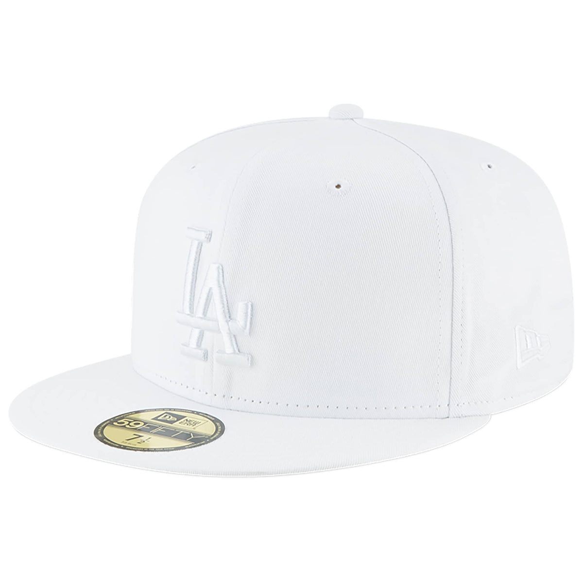 White Fitted Hat Q79659