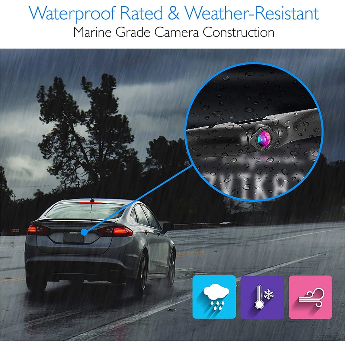 Rearview Car Backup Camera and Monitor B618141