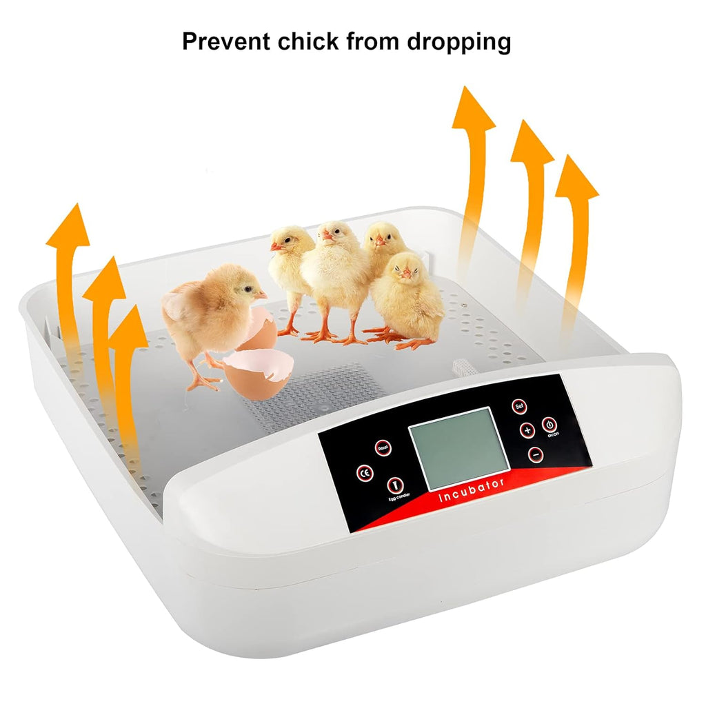 9-35 Egg Incubator Automatic Egg Turner LED Candler D439360