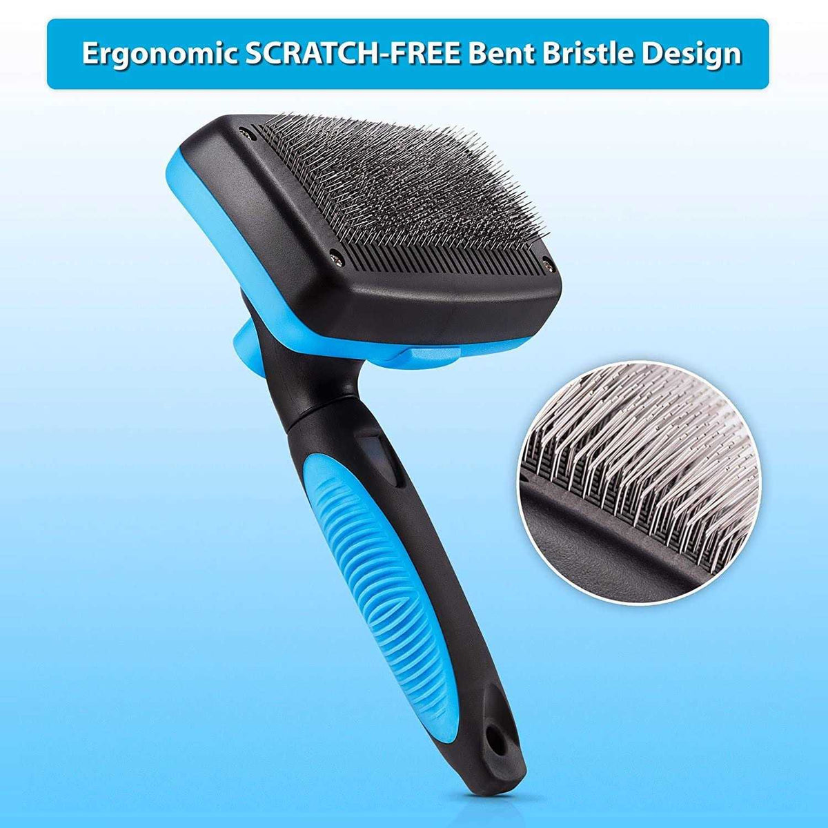 Dog Self Cleaning Slicker Brush U12565