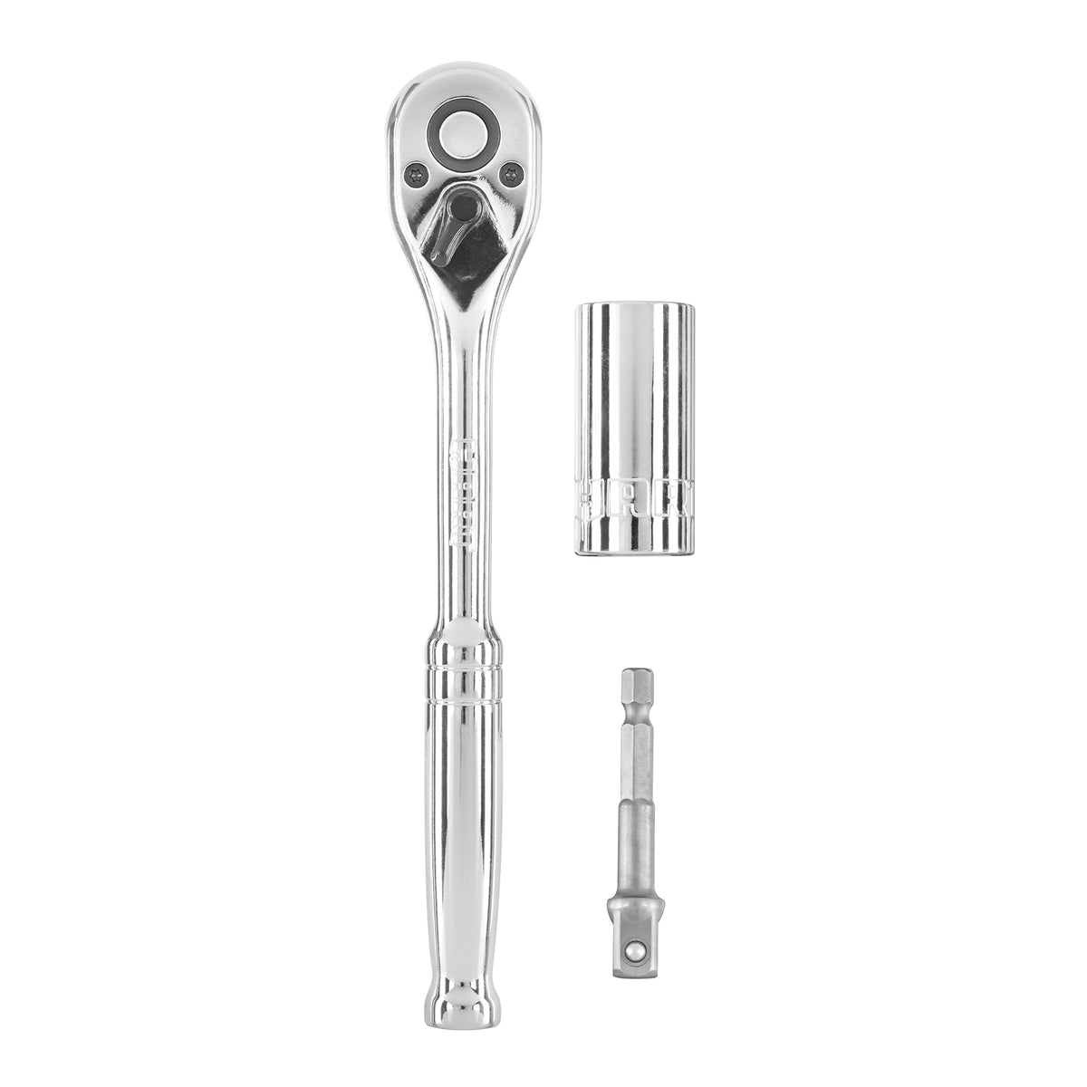 3-Piece 3/8-inch Drive Universal Socket Set Chrome Finish T722335