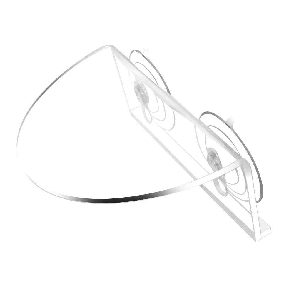 Transparent Acrylic Aquarium Shelf with Suction Cups H978279