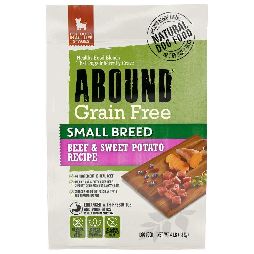 Small Breed Beef & Sweet Potato Recipe Dry Dog Food C869380