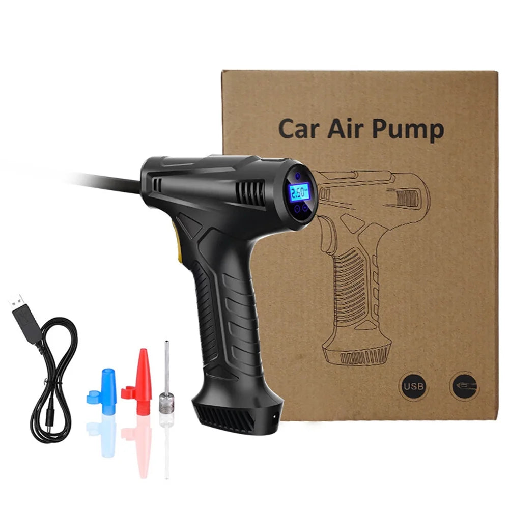 Portable Air Compressor 150 PSI Car Tire Pump O2783