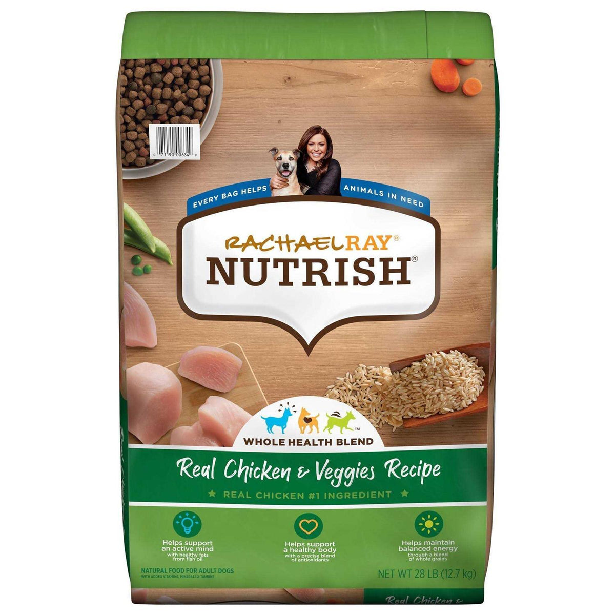 Dry Dog Food Real Chicken & Veggies Recipe A5876
