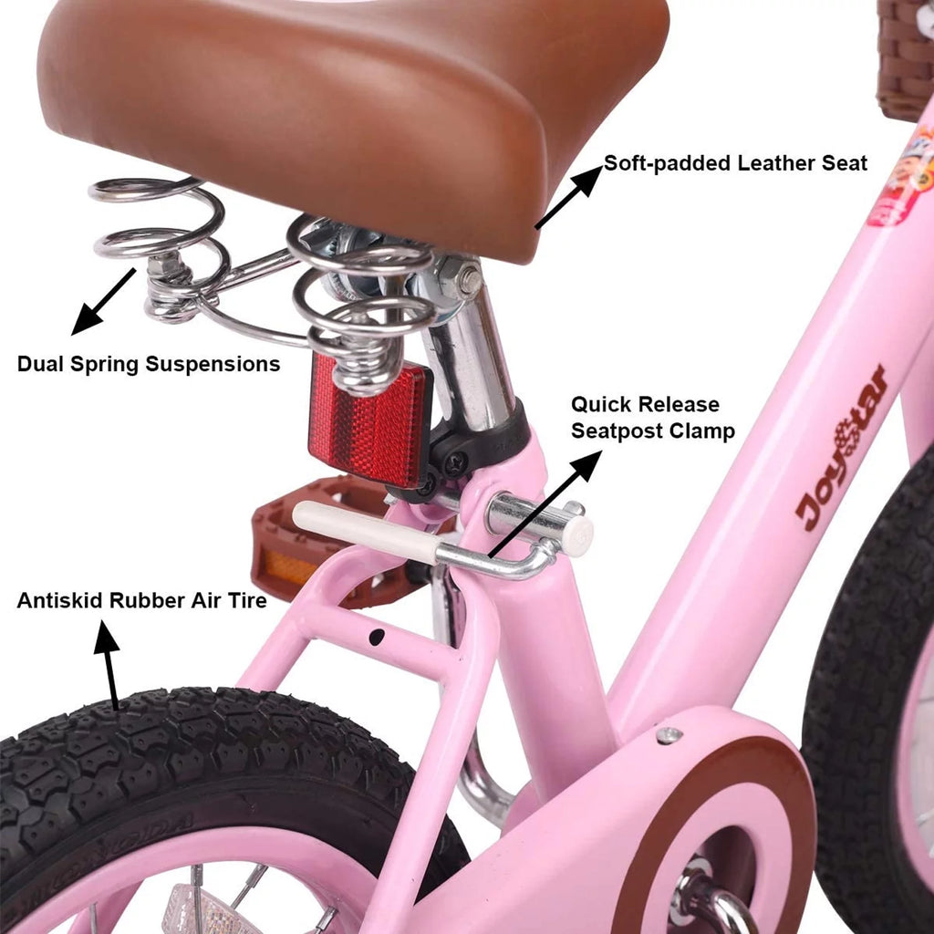 12In Kids Training Wheel Bike with Basket L1769
