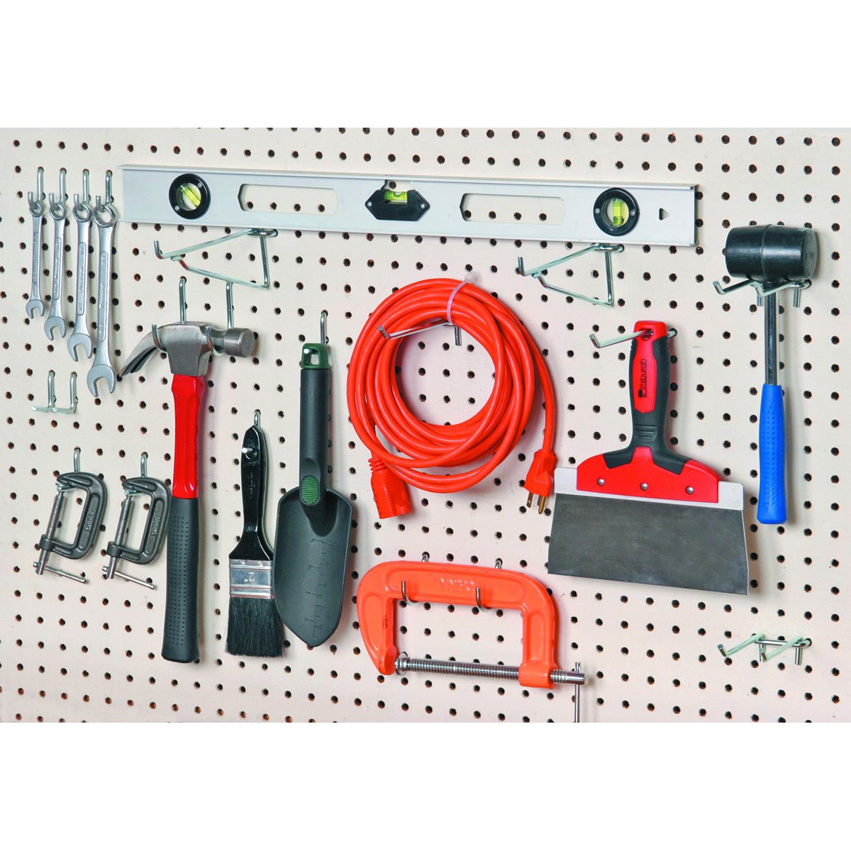 1/4 in. Pegboard Hooks, 32 Piece G136796