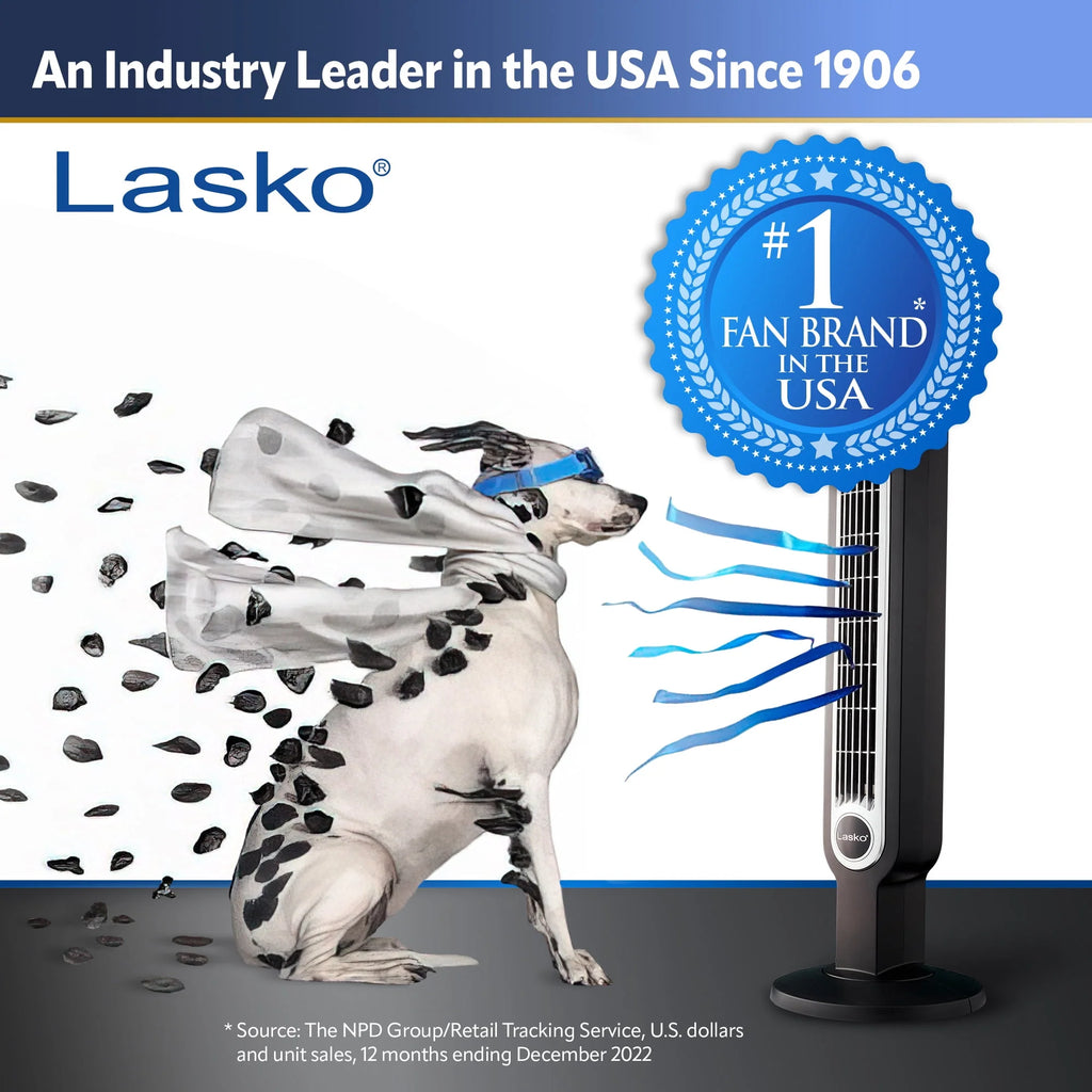 Oscillating High Velocity Tower Fan with 3 Speeds Y834951