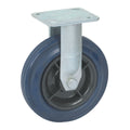 Rubber Rigid Caster D1219